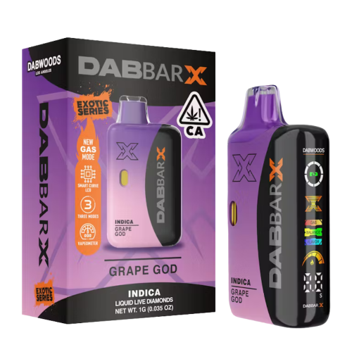 Grape God Liquid Diamonds DabBar - 1g